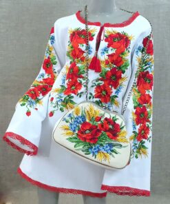 Alternative view of Вишиванка "Макове безумство"
