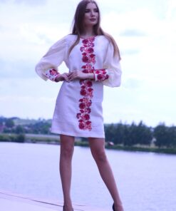 Alternative view of Cукня "Петриківська" світла